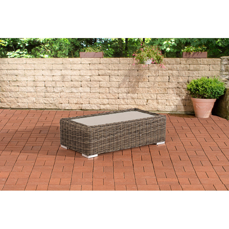 Table Madère 5 mm gris tacheté