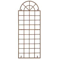 Ensemble de 2 treillis Viva brun antique