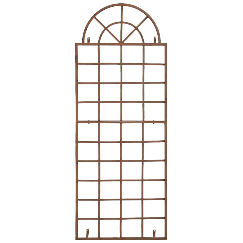 Ensemble de 2 treillis Viva brun antique