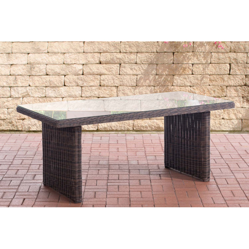 Table Fontana brun tacheté