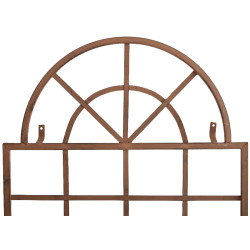 Ensemble de 2 treillis Viva brun antique