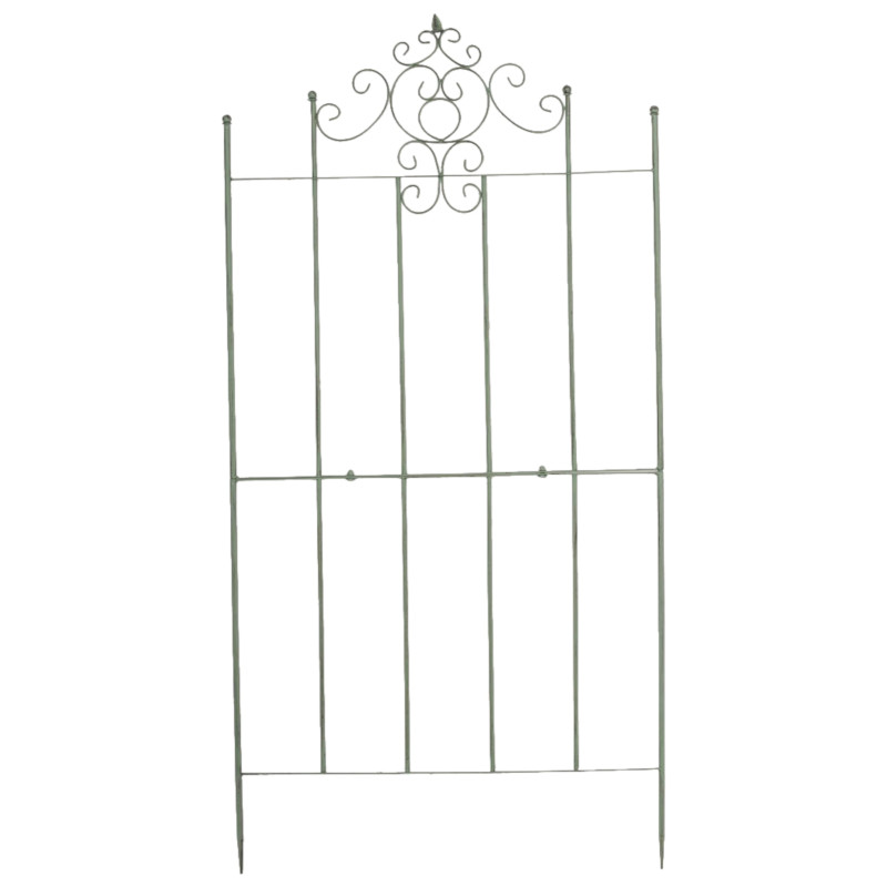 Set de 2 Enrejados para plantas Paula Verde antiguo