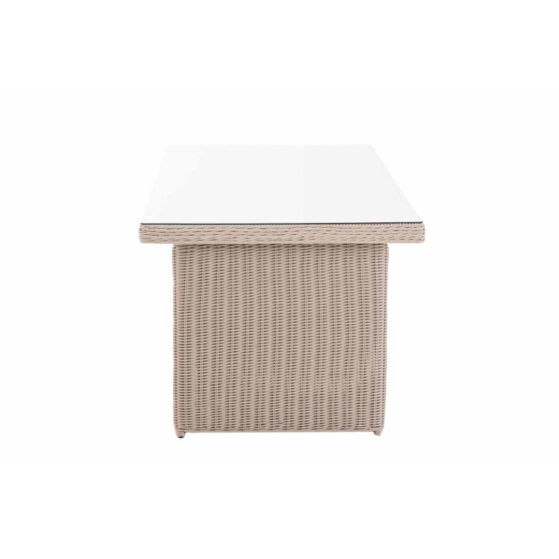 Table Fontana XL blanc perle
