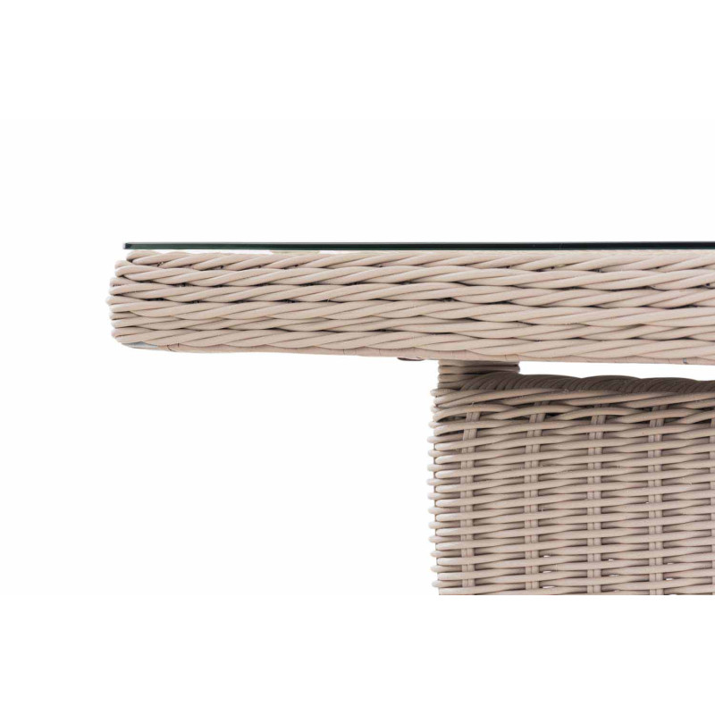 Table Fontana XL blanc perle
