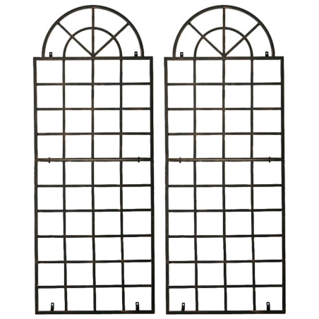 Ensemble de 2 treillis Viva bronze