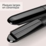 Lisseur vapeur Steam Straight Babyliss ST492E - Plaques larges 39mm céramique - 5 températures