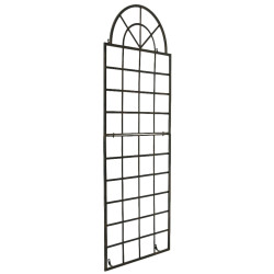 Set de 2 vallas metálicas viva para plantas trepadoras Bronce