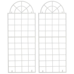 Ensemble de 2 treillis Viva blanc