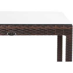 Table Alia brun tacheté