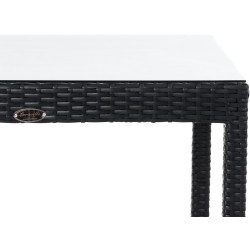 Table Alia noir