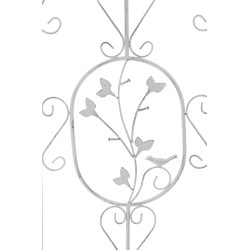 Ensemble de 2 treillis Burgus blanc antique