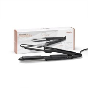 Lisseur vapeur Babyliss ST496E - Steam shine - 5 températures jusqu'a 230∞C - Fonction ionique - Plaques 39 mm céramique