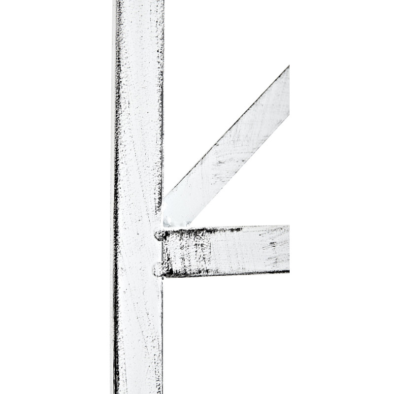 Set de 2 Rejas Trigo para plantas trepadoras Blanco antiguo