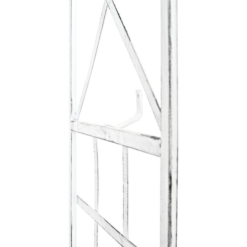 Ensemble de 2 treillis Trigo blanc antique