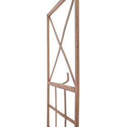 Ensemble de 2 treillis Trigo brun antique