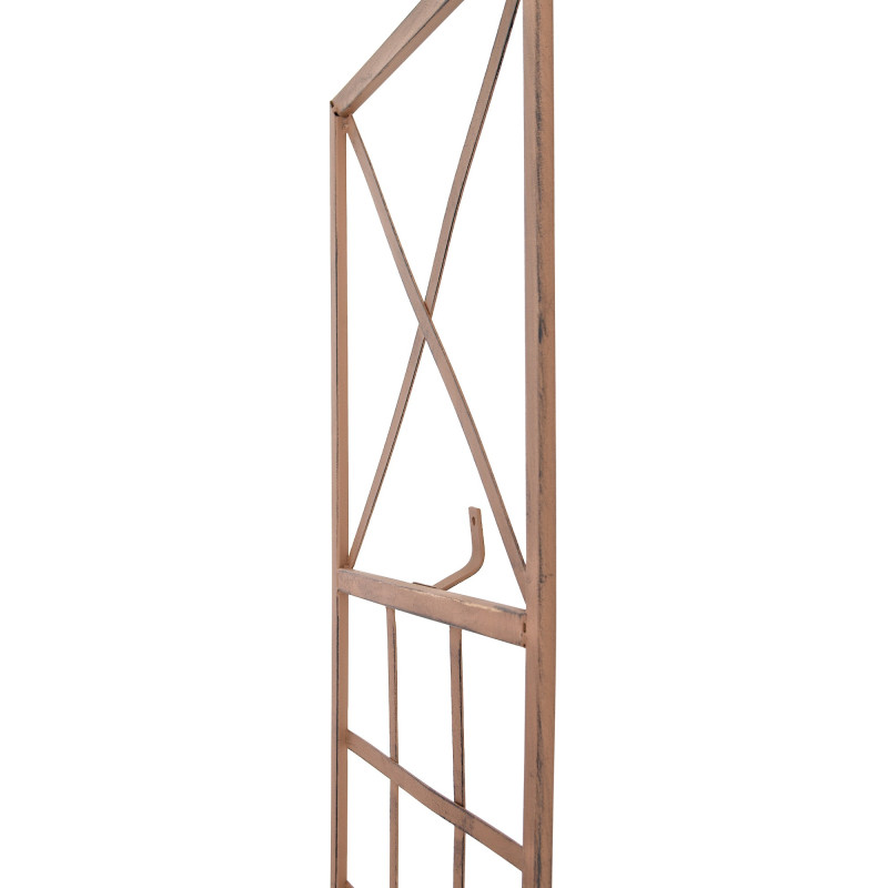 Set de 2 Rejas Trigo para plantas trepadoras Marrón antiguo