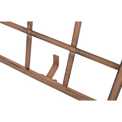 Ensemble de 2 treillis Trigo marron antique