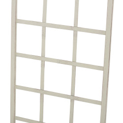 Lot de 2 Trigo treillis antique cr?me