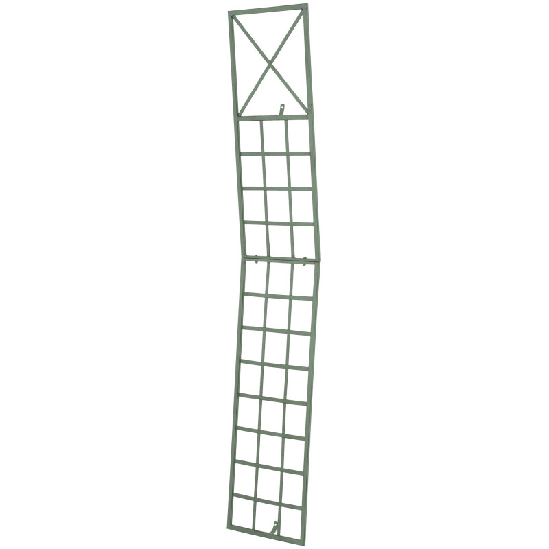 Ensemble de 2 treillis Trigo vert antique