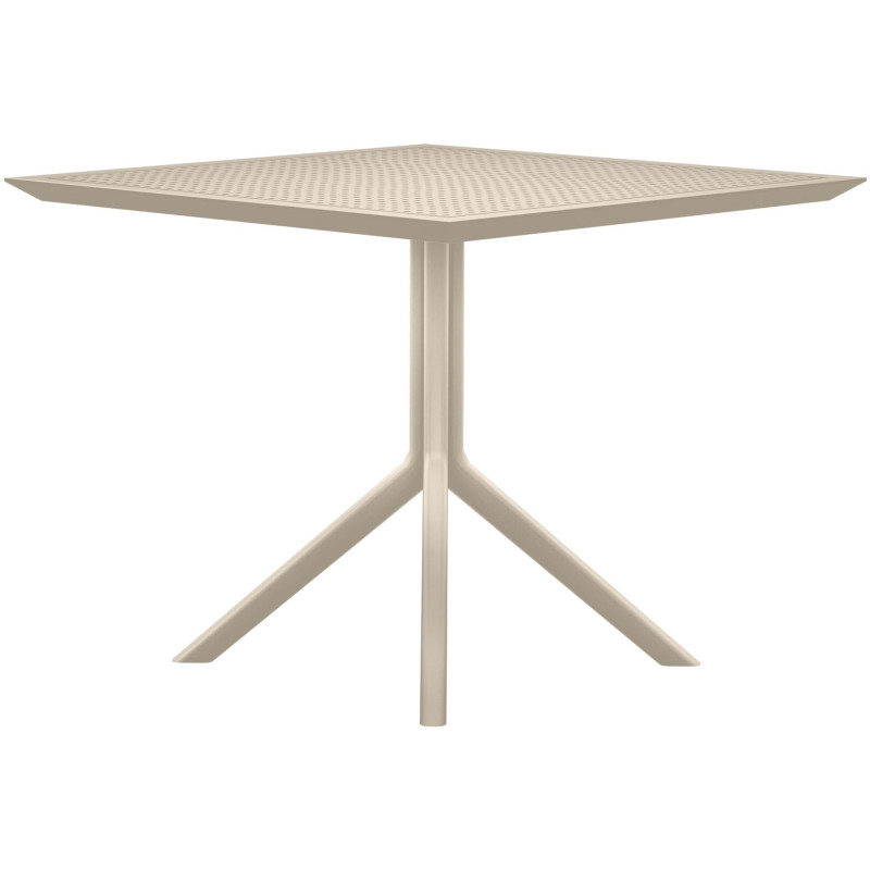 Table Sky 80 cm taupe
