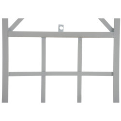 Ensemble de 2 treillis Trigo blanc