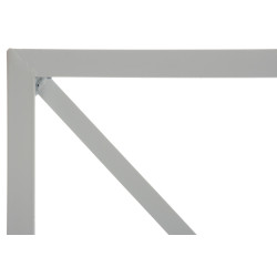 Set de 2 Rejas Trigo para plantas trepadoras Blanco