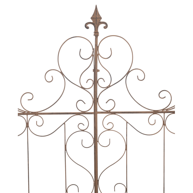 Ensemble de 2 treillis pour Mandevilla brun antique