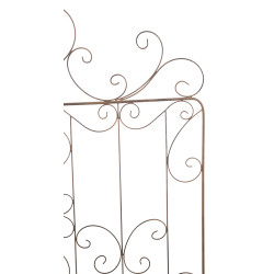 Lot de 2 treillis Mandevilla brun antique