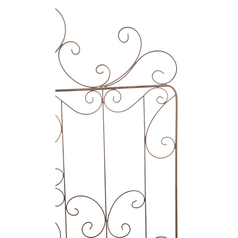 Ensemble de 2 treillis pour Mandevilla brun antique