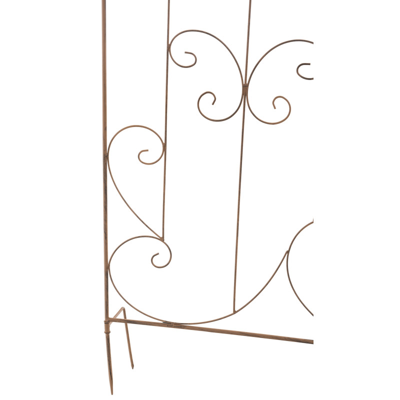 Ensemble de 2 treillis pour Mandevilla brun antique