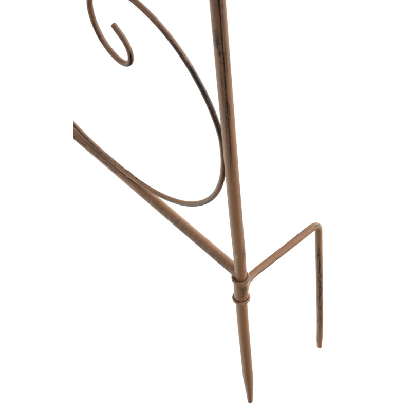 Ensemble de 2 treillis pour Mandevilla brun antique