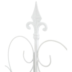 Ensemble de 2 treillis pour Mandevilla blanc