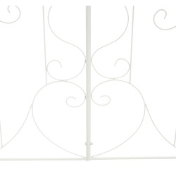 Ensemble de 2 treillis Mandevilla blancs