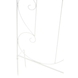 Ensemble de 2 treillis pour Mandevilla blanc