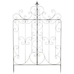 Ensemble de 2 treillis en bronze Mandevilla