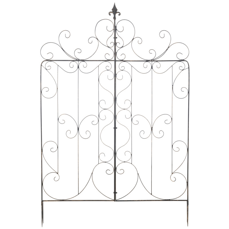 Ensemble de 2 treillis pour Mandevilla bronze