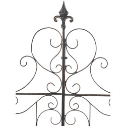 Ensemble de 2 treillis pour Mandevilla bronze