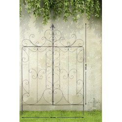 Ensemble de 2 treillis pour Mandevilla bronze