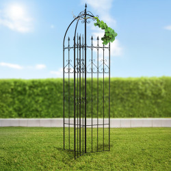 Treillis Flowton noir