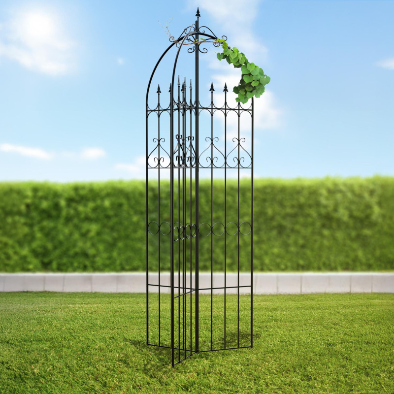 Treillis Flowton noir