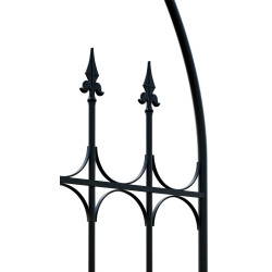 Treillis Flowton noir