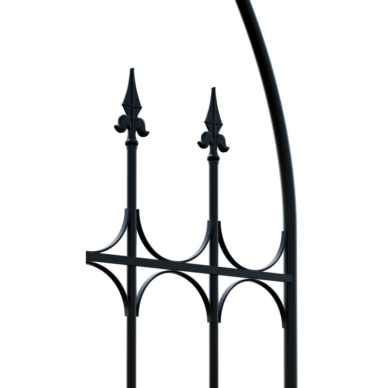 Treillis Flowton noir