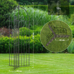 Treillis Flowton bronze