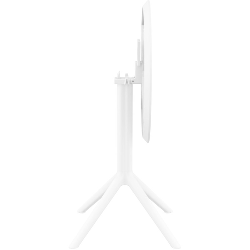 Table pliante Sky ronde blanc