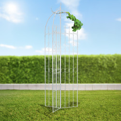 Treillis Flowton blanc antique