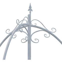 Treillis Flowton blanc antique