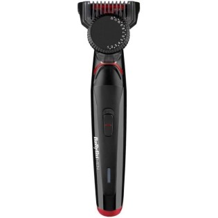 Tondeuse a barbe - BABYLISS T861E - Avec ou sans fil - Lames 34 mm en acier inoxydable - Molette de réglage 1 guide de coupe