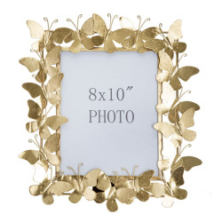 Cadre photo Papillon Glam – 35 × 15 × 38 cm (dimensions intérieures : 20 × 25 cm)