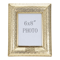 Cadre photo Glam Trous – 25 × 12 × 31 cm (dimensions intérieures : 15 × 20 cm)