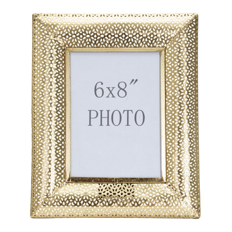 Cadre photo Glam Trous – 25 × 12 × 31 cm (dimensions intérieures : 15 × 20 cm)